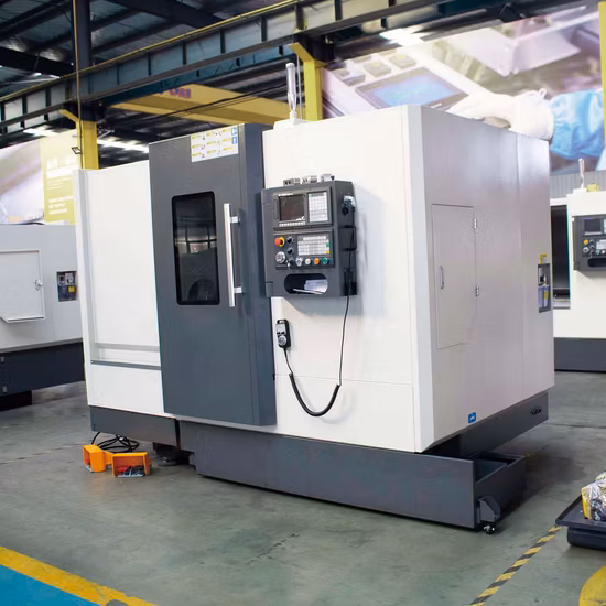 Pm4532 Horizontaler Flachbett-Revolver, angetriebenes Werkzeug, elektrische Spindel, hochpräzise Metallmaschine, CNC-Drehmaschine